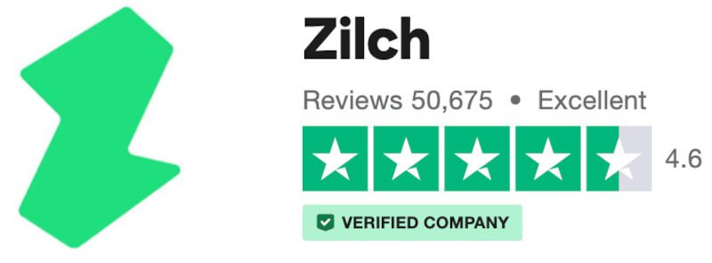 Zilch reviews on Trustpilot