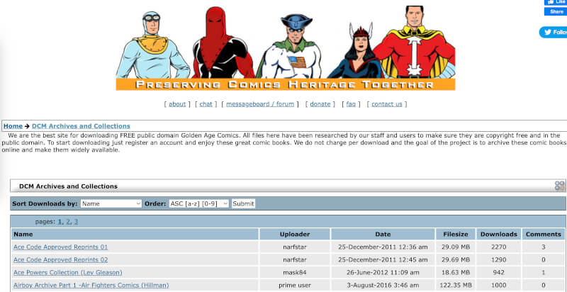 Digital Comics museum