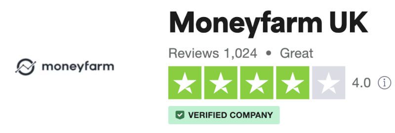 Moneyfarm reviews on Trustpilot