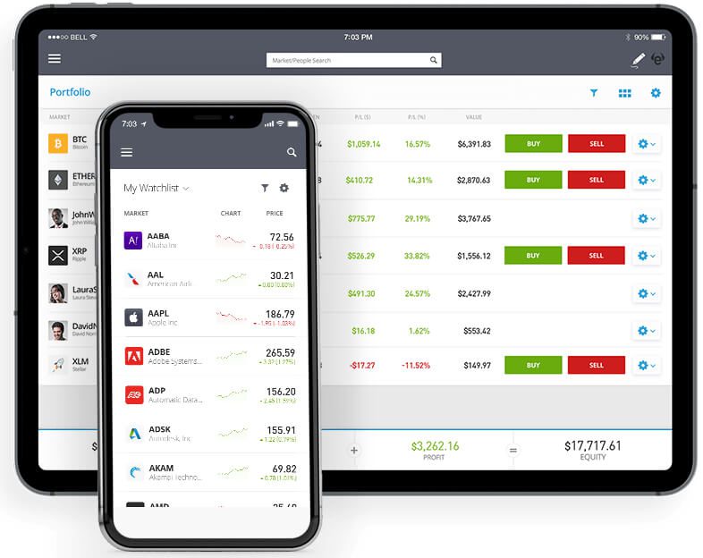 eToro app