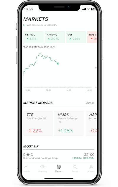 Stake app dashboard