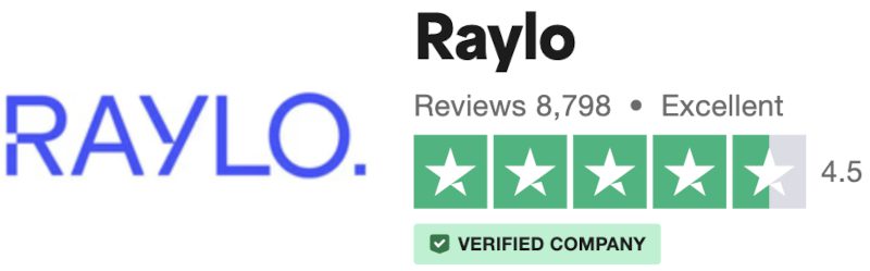 Raylo reviews on Trustpilot
