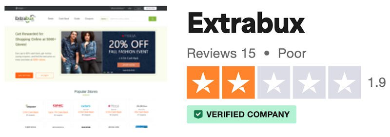 Extrabux Trustpilot