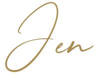 Jen's signature